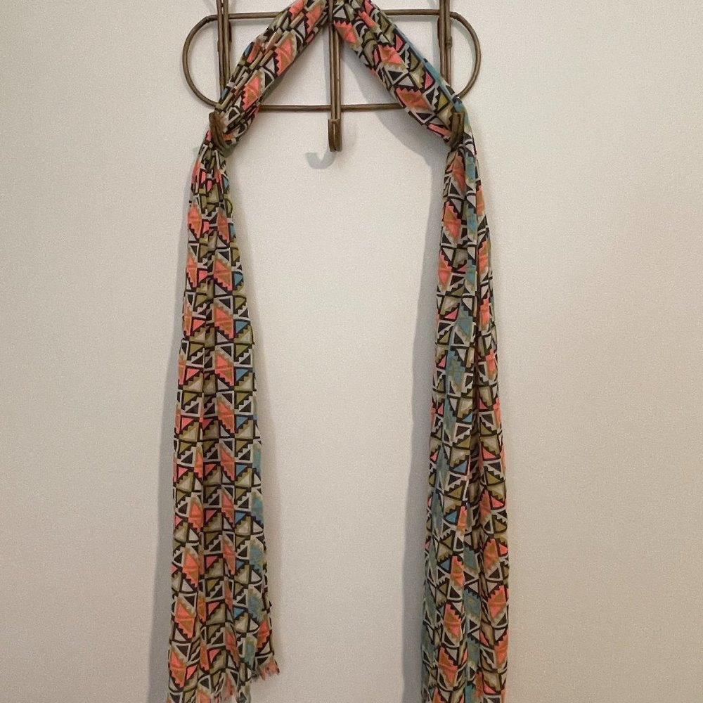 Forever 21 Multi-colored lightweight scarf